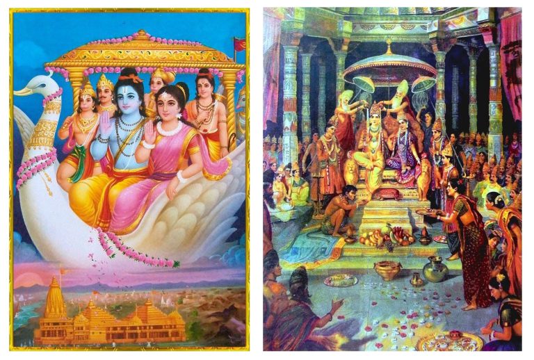 Few Main Parts Of Abridged Ramayana: After the Ram-Ravana war